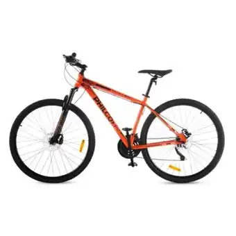 Cetrogar Bicicleta mountain bike r29 philco 21 velocidades negro y naranja oferta