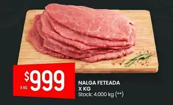 Changomas Nalga feteada x kg oferta
