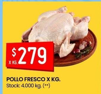 Changomas Pollo fresco x kg oferta