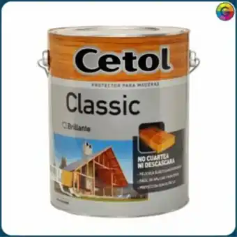Pinturerías García Cetol brill.natural x 4 oferta
