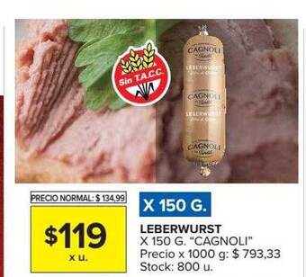 Carrefour Market Leberwurst oferta