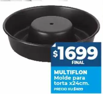 Supermayorista Vital Multiflon molde para torta oferta