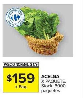 Carrefour Market Acelga oferta