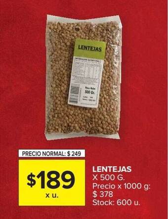Carrefour Market Lentejas oferta