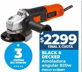 Supermayorista Vital Black & decker amoladora angular oferta