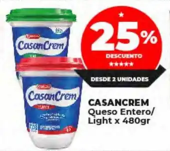 Supermayorista Vital Casancrem queso entero-light oferta