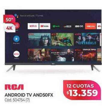 Naldo Lombardi Rca android tv and50fx oferta