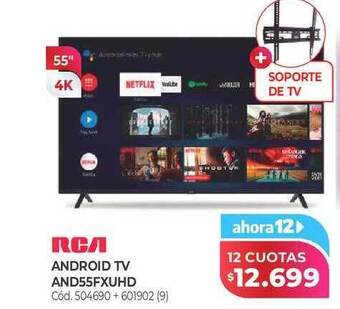 Naldo Lombardi Rca android tv and55fxuhd oferta
