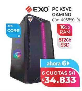 Naldo Lombardi Exo pc k5ve gaming oferta