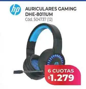 Naldo Lombardi Hp auriculares gaming dhe-8011um oferta