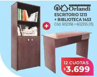 Naldo Lombardi Orlandi escritorio 1213 + biblioteca 1453 oferta