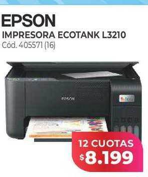 Naldo Lombardi Epson impresora ecotank l3210 oferta