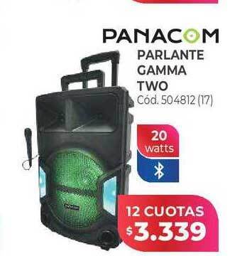 Naldo Lombardi Panacom parlante gamma two oferta