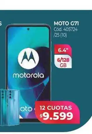 Naldo Lombardi Moto g71 motorola oferta