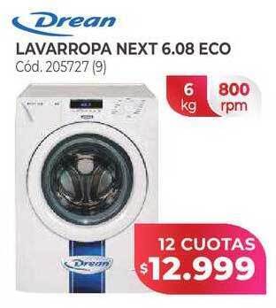 Naldo Lombardi Drean lavarropa next 6.08 eco oferta