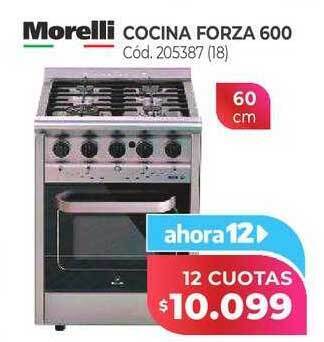 Naldo Lombardi Morelli cocina forza 600 oferta