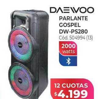 Naldo Lombardi Daewoo parlante gospel dw-ps280 oferta