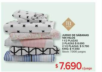 Carrefour Juego de sábanas oferta
