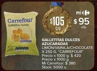 Carrefour Market Galletitas dulces azucaradas oferta