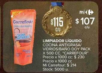 Carrefour Market Limpiador líquido oferta