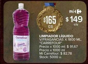 Carrefour Market Limpiador líquido oferta