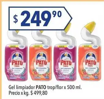 Hergo Gel limpiador pato trop flor oferta