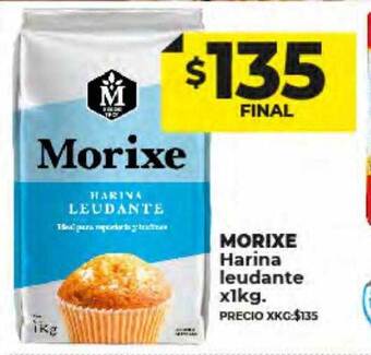 Supermayorista Vital Morixe harina leudante oferta