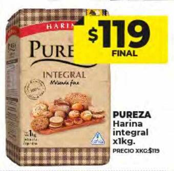 Supermayorista Vital Pureza harina integral oferta