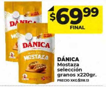 Supermayorista Vital Dánica mostaza seleccion granos oferta
