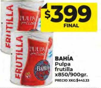 Supermayorista Vital Bahía pulpa frutilla oferta