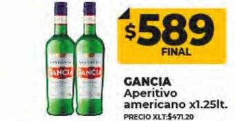 Supermayorista Vital Gancia aperitivo americano oferta