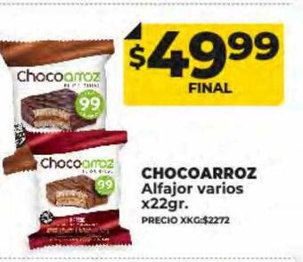 Supermayorista Vital Chocoarroz alfajor varios oferta