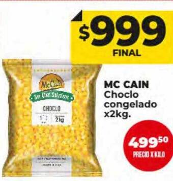 Supermayorista Vital Mc cain choclo congelado oferta