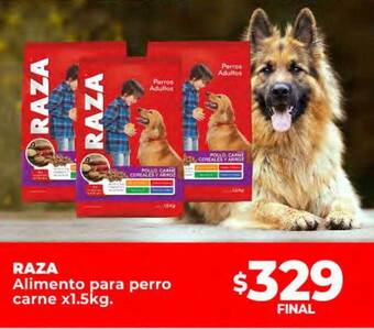 Supermayorista Vital Raza alimento para perro carne oferta