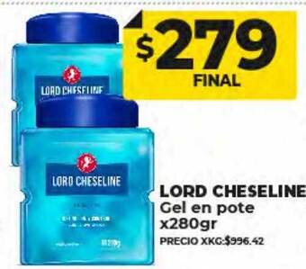 Supermayorista Vital Lord cheseline gel en pote oferta