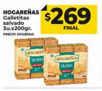 Supermayorista Vital Hogareñas galletitas salvado oferta