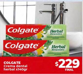 Supermayorista Vital Colgate crema dental herbal oferta
