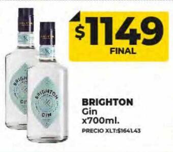 Supermayorista Vital Brighton gin oferta