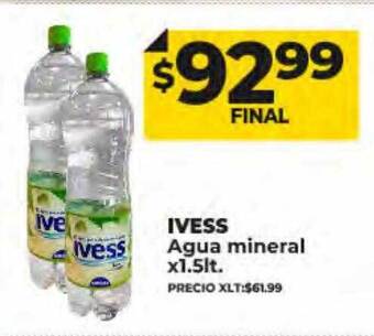 Supermayorista Vital Ivess agua mineral oferta