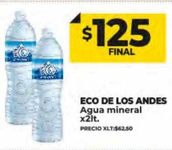 Supermayorista Vital Eco de los andes agua mineral oferta