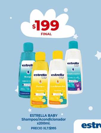 Supermayorista Vital Estrella baby shampoo acondicionador oferta