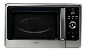 Microondas grill whirlpool jq 280 acero inoxidable 27l 220v