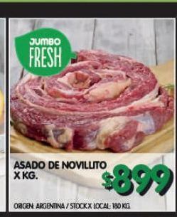 Asado de novillito x kg
