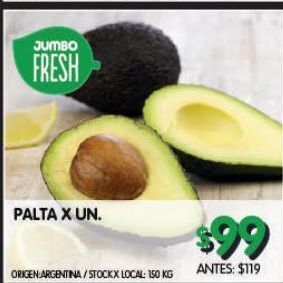 Jumbo Palta x un oferta