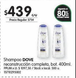 Jumbo Shampoo dove 400ml oferta