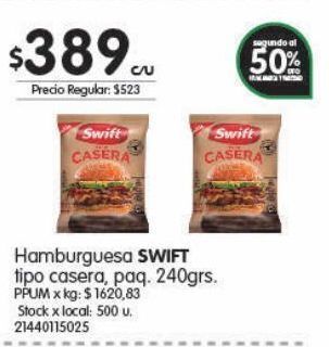 Jumbo Hamburguesa swift 240g oferta