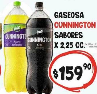Supermercados Mariano Max Gaseosa cunnington sabores oferta