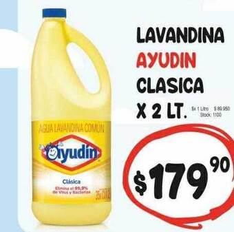 Supermercados Mariano Max Lavandina ayudin clasica oferta