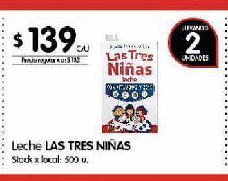 Disco Leche las tres niñas oferta