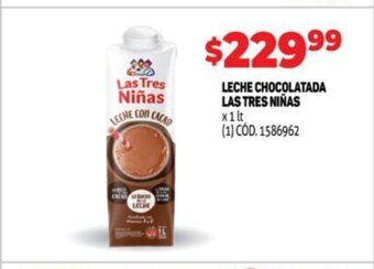 Makro Leche Chocolatada Las Tres Ninas oferta